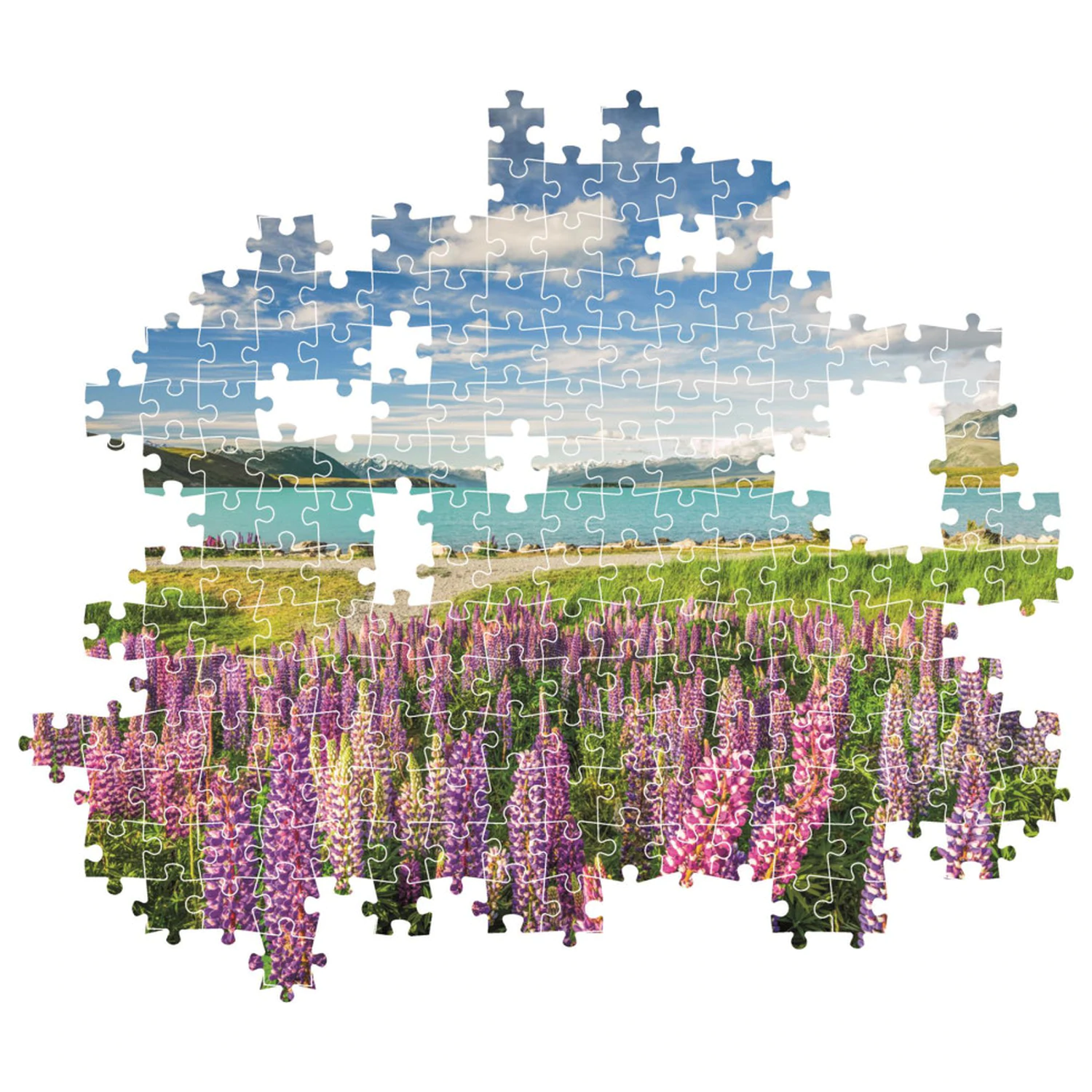 Új-Zéland Lake Tekapo 1500 db-os puzzle  termékfotó
