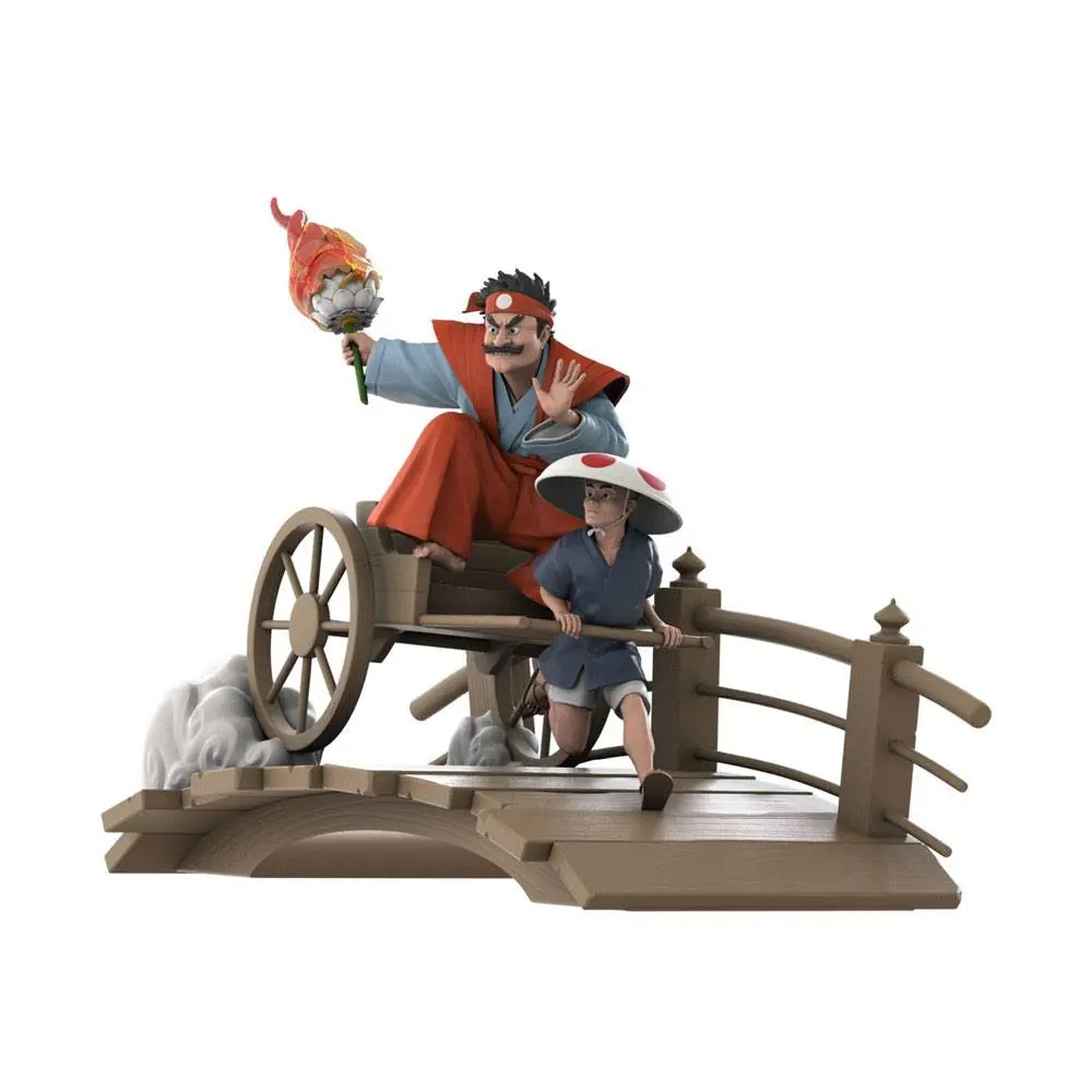 Ukiyo-E  Rickshaw Kart: Mushroom Shogun by Jed Henry Limitált kiadás szobor figura 22 cm termékfotó