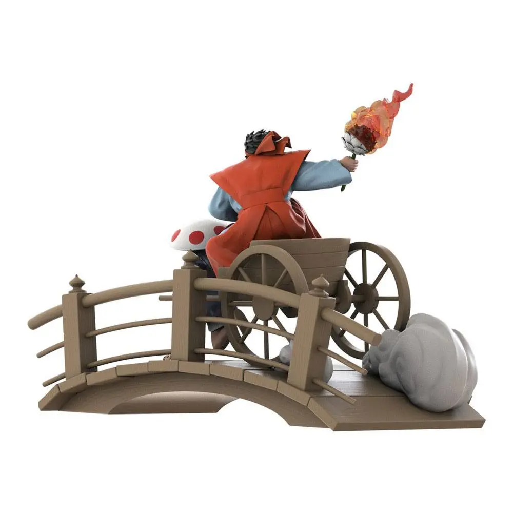 Ukiyo-E  Rickshaw Kart: Mushroom Shogun by Jed Henry Limitált kiadás szobor figura 22 cm termékfotó