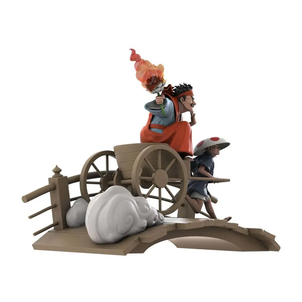 Ukiyo-E  Rickshaw Kart: Mushroom Shogun by Jed Henry Limitált kiadás szobor figura 22 cm termékfotó