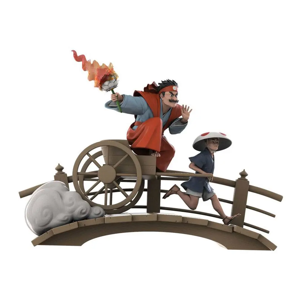 Ukiyo-E  Rickshaw Kart: Mushroom Shogun by Jed Henry Limitált kiadás szobor figura 22 cm termékfotó