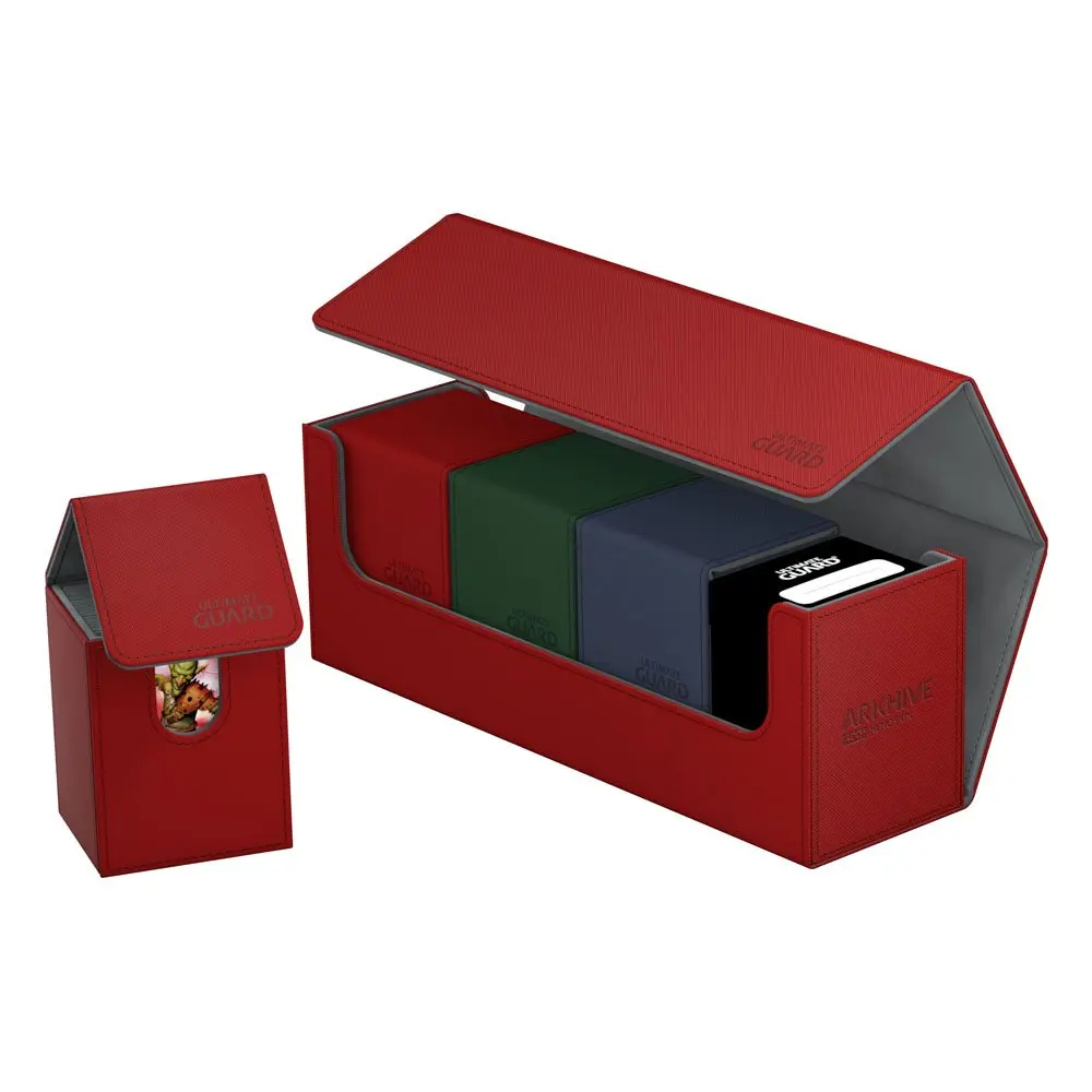 Ultimate Guard Arkhive 400+ Standard Size XenoSkin Red termékfotó