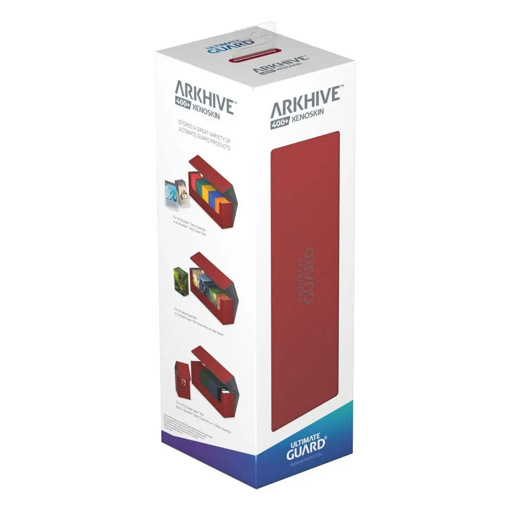 Ultimate Guard Arkhive 400+ Standard Size XenoSkin Red termékfotó