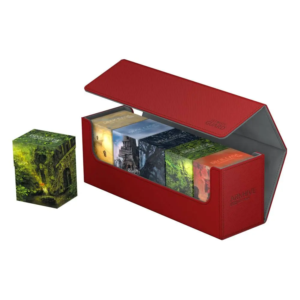 Ultimate Guard Arkhive 400+ Standard Size XenoSkin Red termékfotó