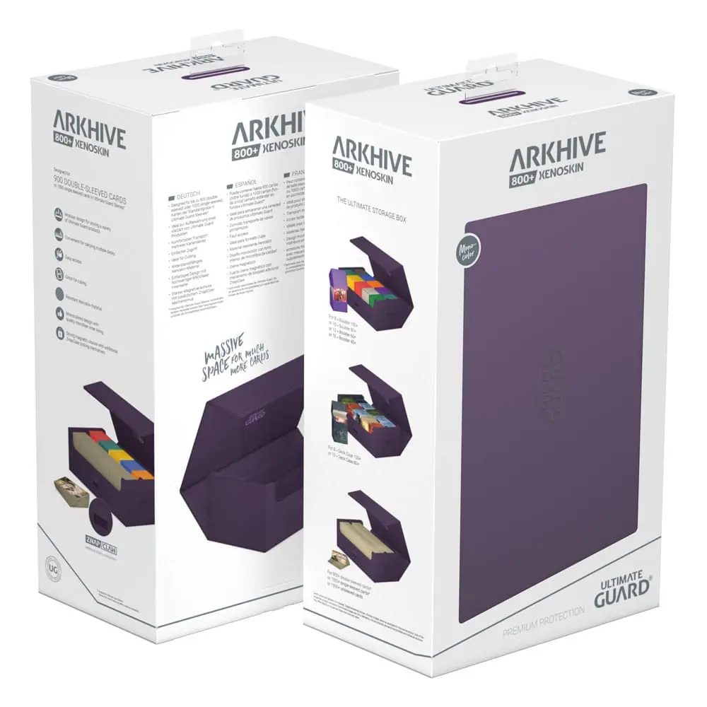 Ultimate Guard Arkhive 800+ XenoSkin Monocolor Purple termékfotó