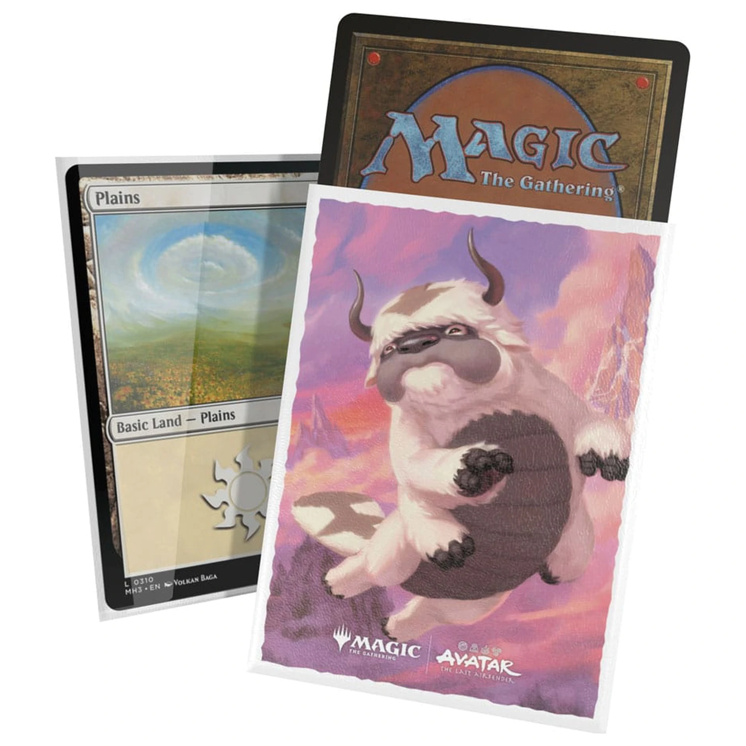 Ultimate Guard Art Sleeves Magic: The Gathering | Avatar: The Last Airbender - Appa, Aang társa kártyavédő termékfotó