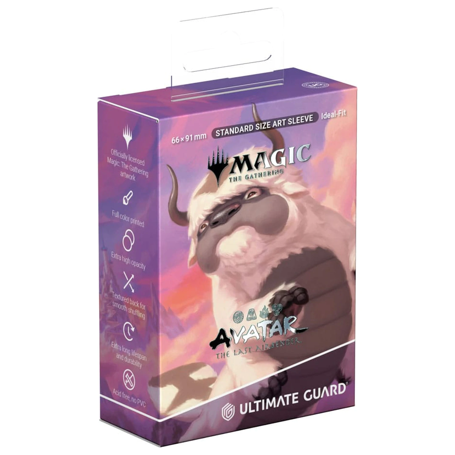 Ultimate Guard Art Sleeves Magic: The Gathering | Avatar: The Last Airbender - Appa, Aang társa kártyavédő termékfotó
