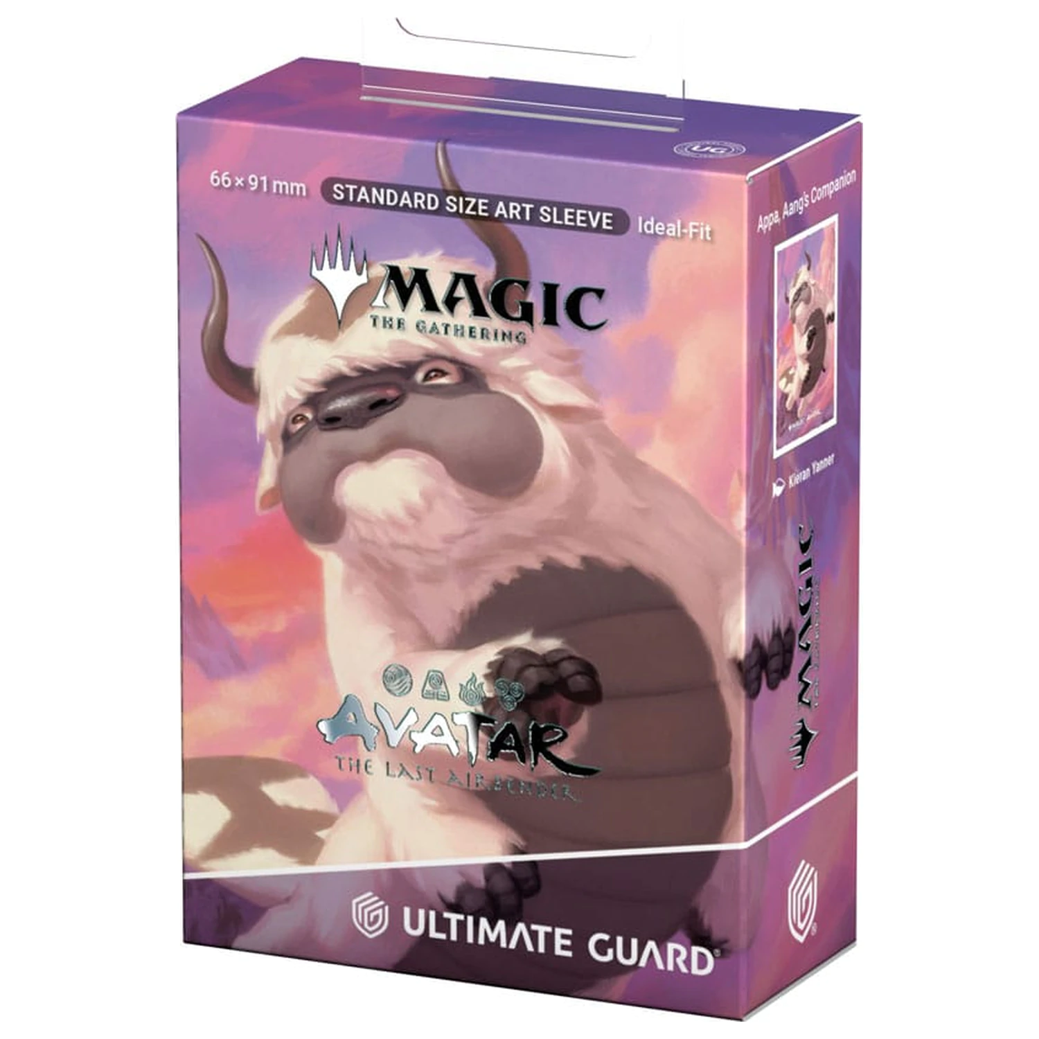 Ultimate Guard Art Sleeves Magic: The Gathering | Avatar: The Last Airbender - Appa, Aang társa kártyavédő termékfotó