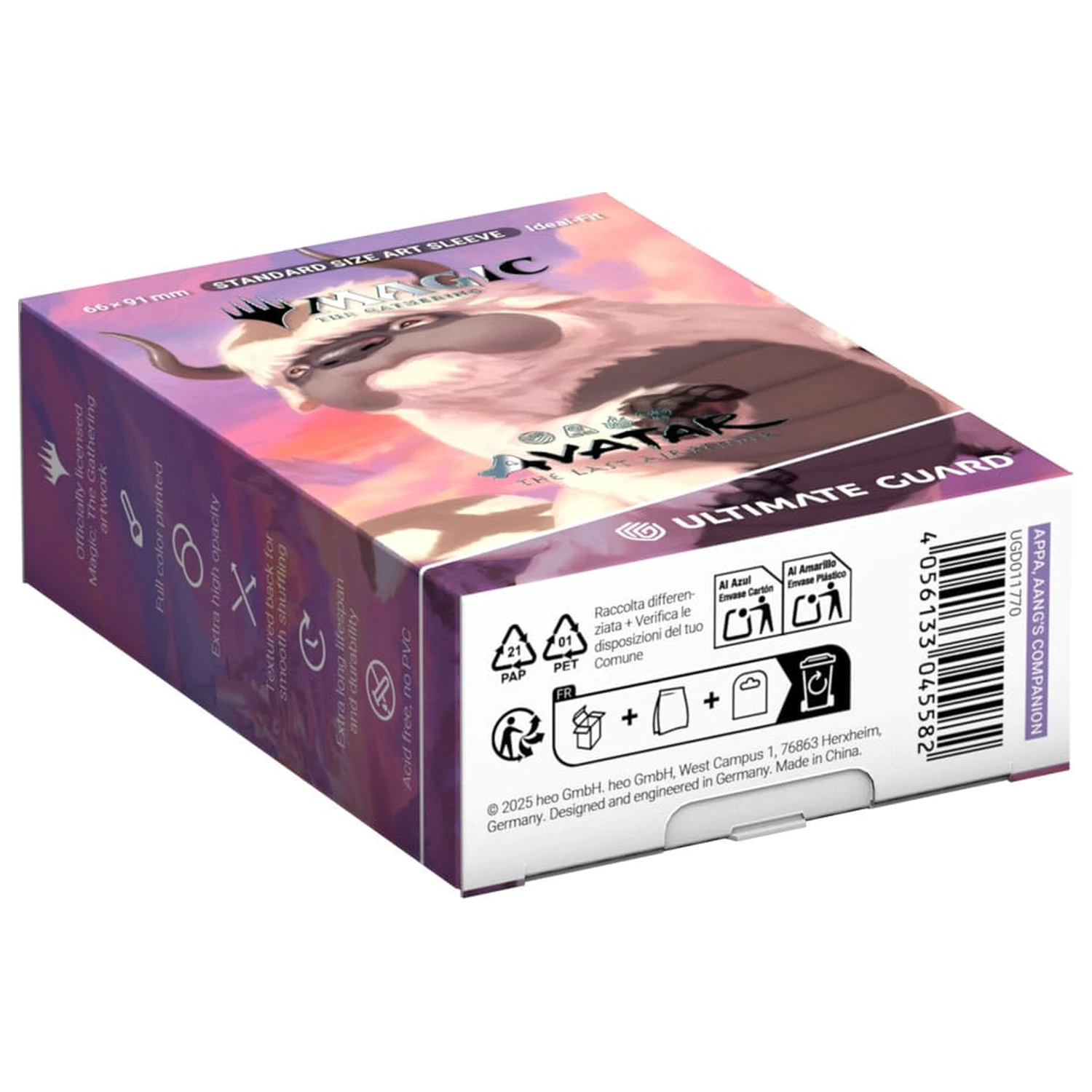 Ultimate Guard Art Sleeves Magic: The Gathering | Avatar: The Last Airbender - Appa, Aang társa kártyavédő termékfotó