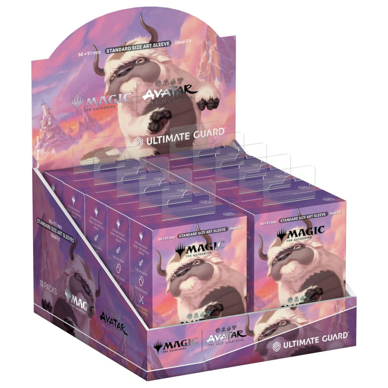 Ultimate Guard Art Sleeves Magic: The Gathering | Avatar: The Last Airbender - Appa, Aang társa kártyavédő termékfotó