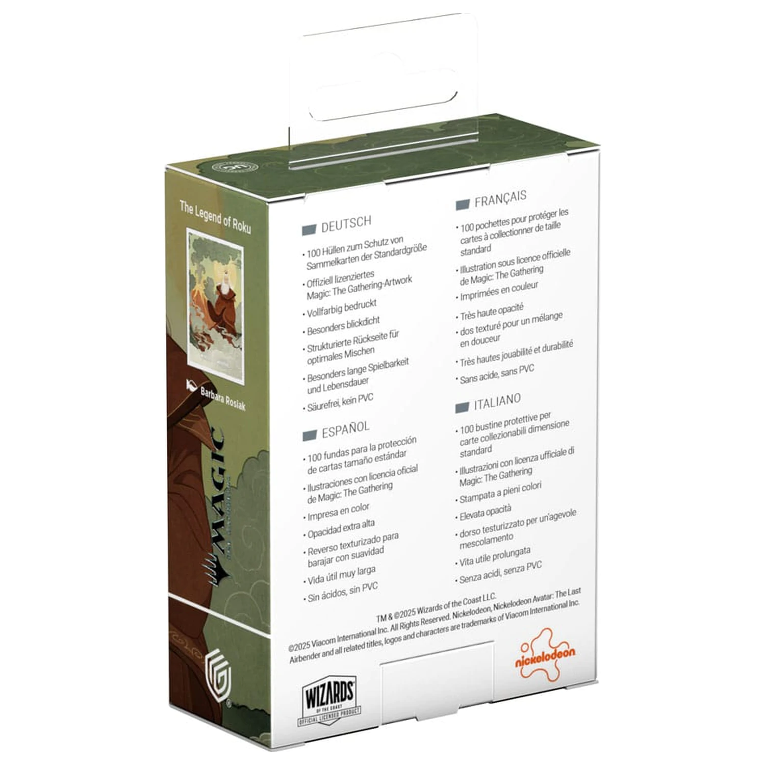 Ultimate Guard Art Sleeve Magic: The Gathering "Avatar: The Last Airbender" - The Legend of Roku termékfotó