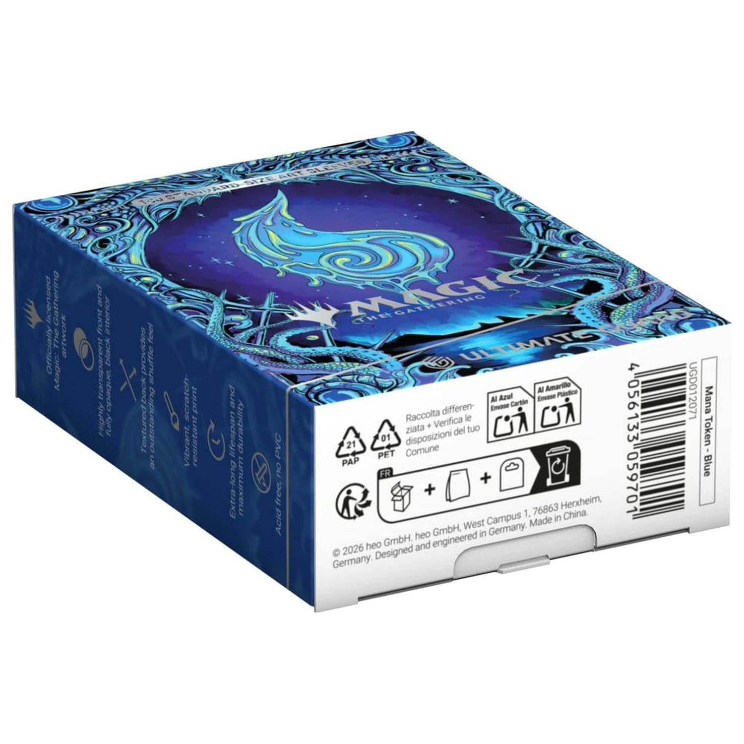 Ultimate Guard Art Sleeves Magic: The Gathering "Mana Token" - Island termékfotó
