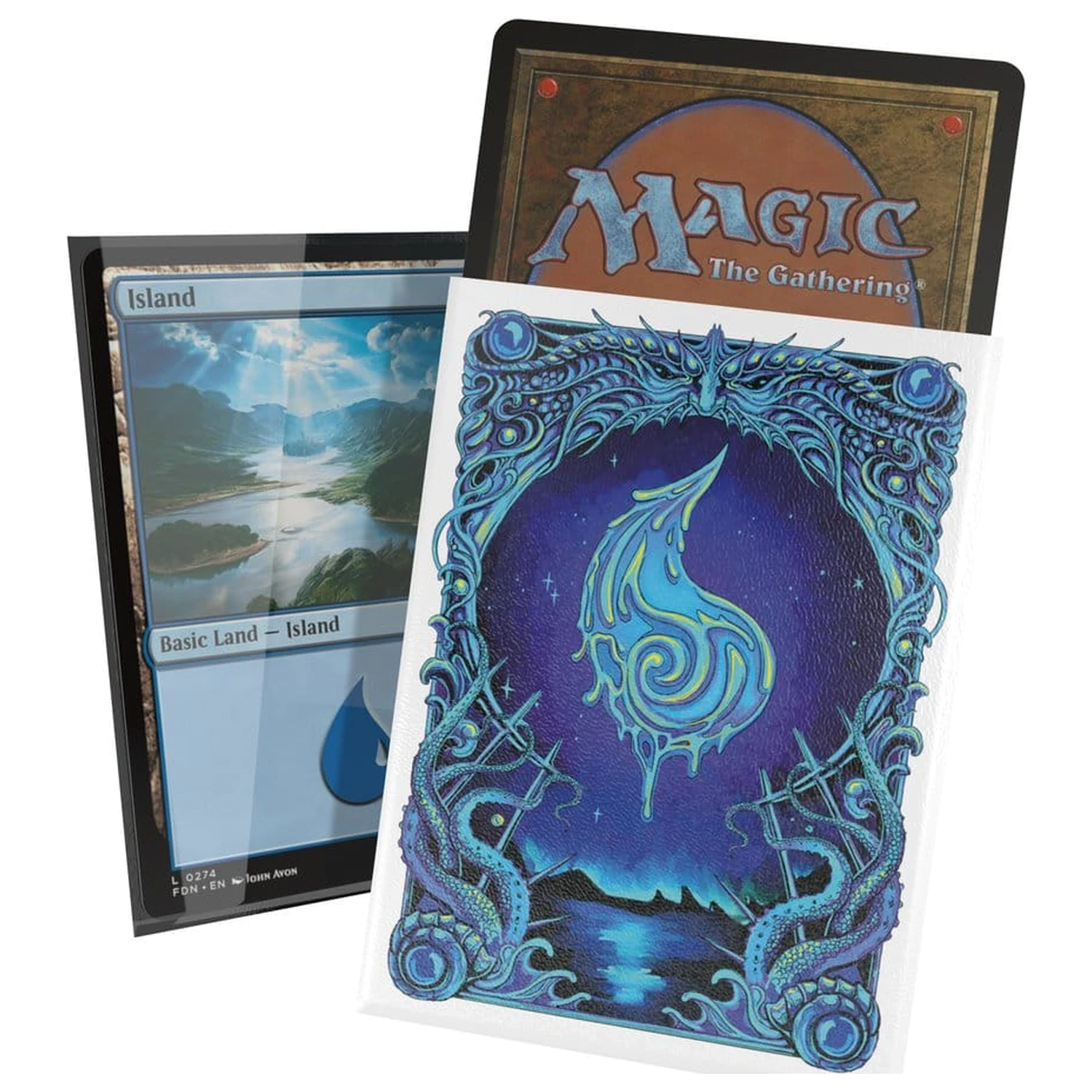 Ultimate Guard Art Sleeves Magic: The Gathering "Mana Token" - Island termékfotó