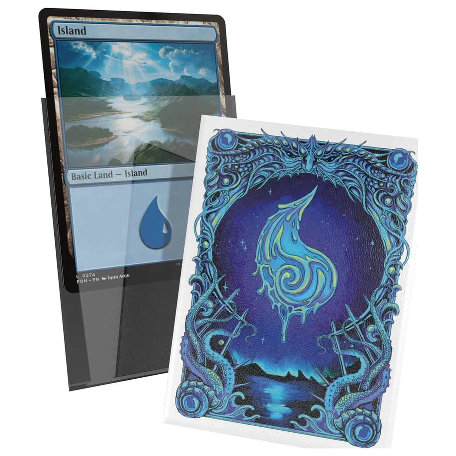 Ultimate Guard Art Sleeves Magic: The Gathering "Mana Token" - Island termékfotó
