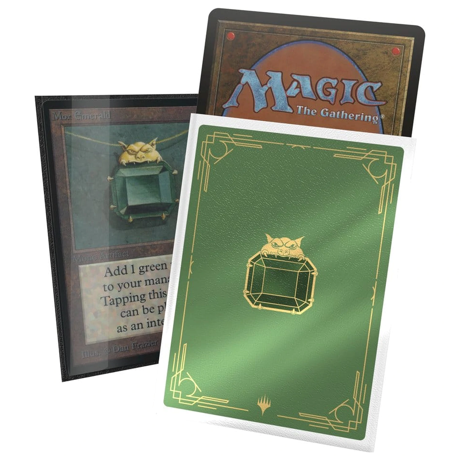 Ultimate Guard Art Sleeves Magic: The Gathering "Mox Collection" - Emerald termékfotó