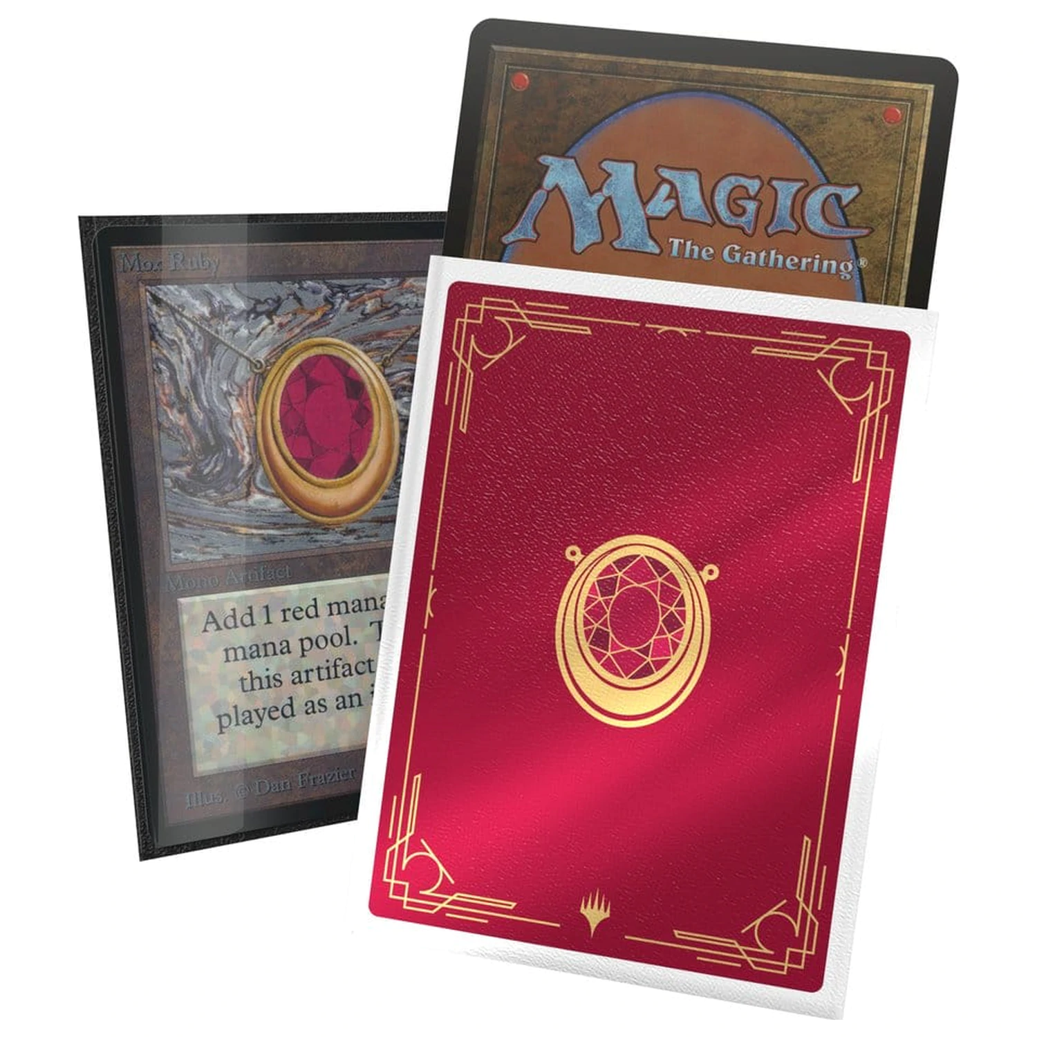 Ultimate Guard Art Sleeves Magic: The Gathering "Mox Collection" - Ruby termékfotó