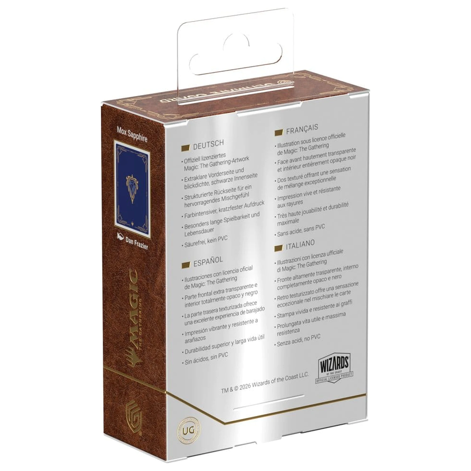 Ultimate Guard Art Sleeves Magic: The Gathering "Mox Collection" - Sapphire termékfotó