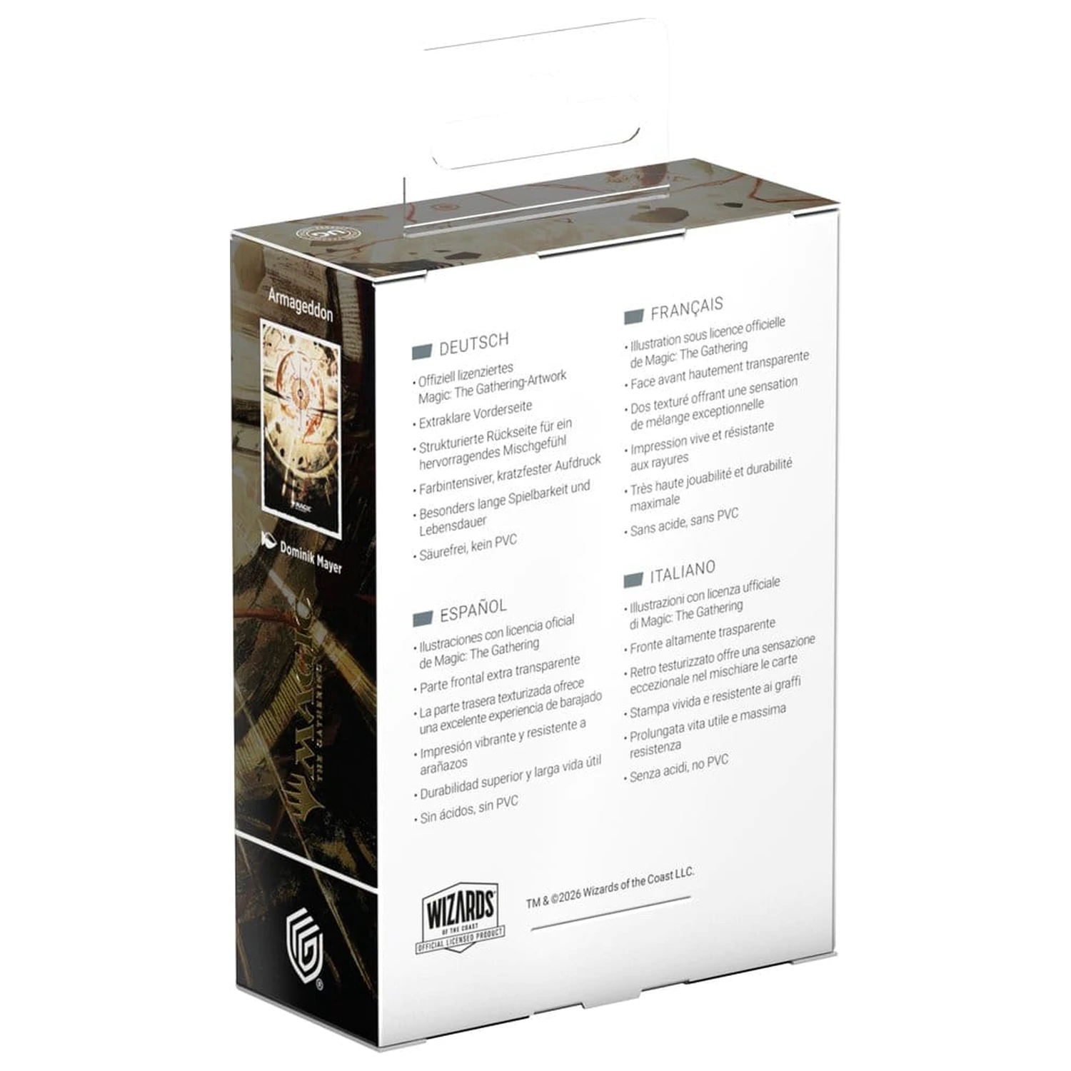 Ultimate Guard Art Sleeves Magic: The Gathering "Secrets of Strixhaven" - Armageddon termékfotó