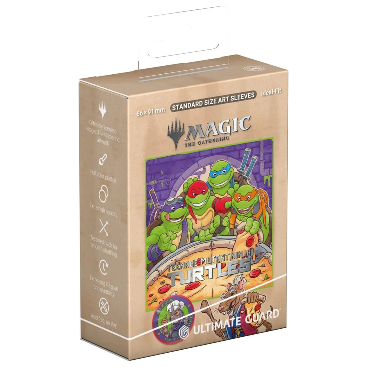 Ultimate Guard Art Sleeves Magic: The Gathering | Teenage Mutant Ninja Turtles - Pizza Box  termékfotó