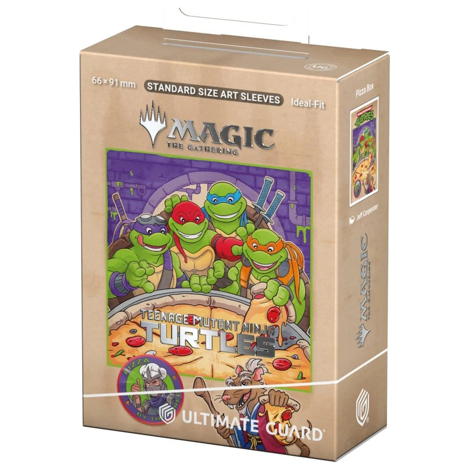 Ultimate Guard Art Sleeves Magic: The Gathering | Teenage Mutant Ninja Turtles - Pizza Box  termékfotó