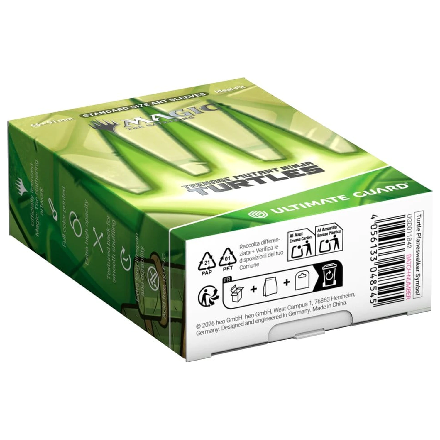 Ultimate Guard Art Sleeves Magic: The Gathering | Teenage Mutant Ninja Turtles - Turtle Planeswalker Symbol termékfotó