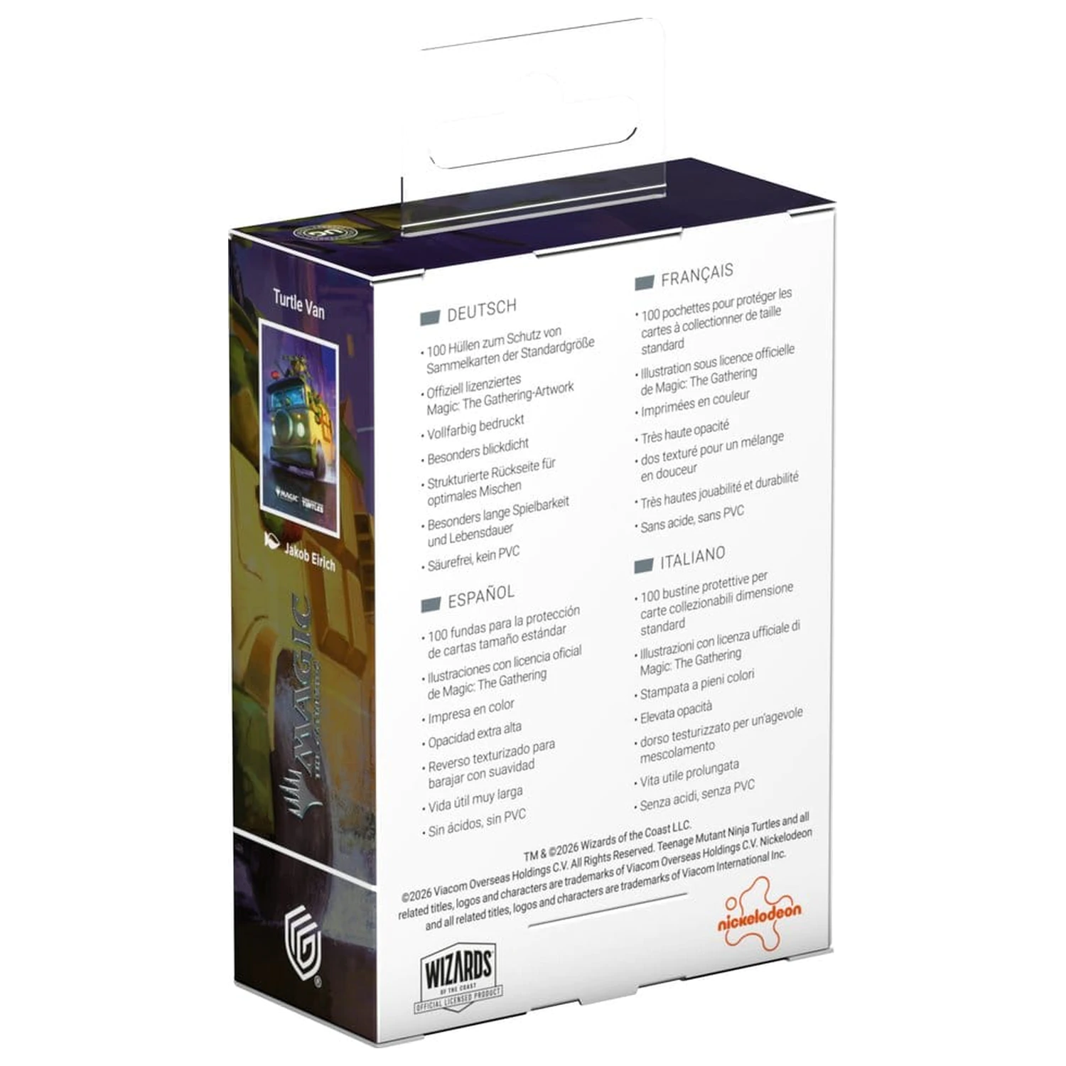 Ultimate Guard Art Sleeves Magic: The Gathering | Teenage Mutant Ninja Turtles - Turtle Van termékfotó