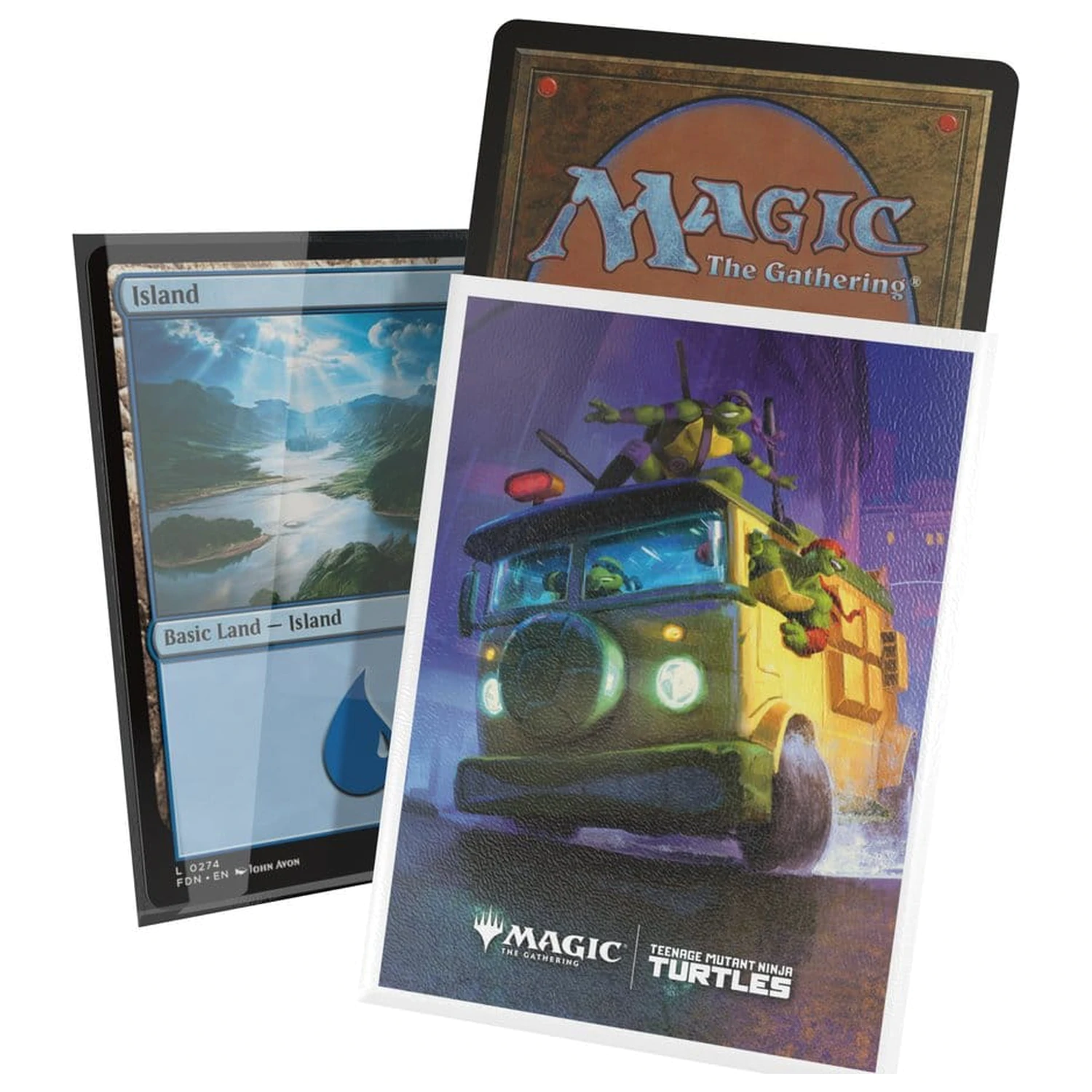 Ultimate Guard Art Sleeves Magic: The Gathering | Teenage Mutant Ninja Turtles - Turtle Van termékfotó