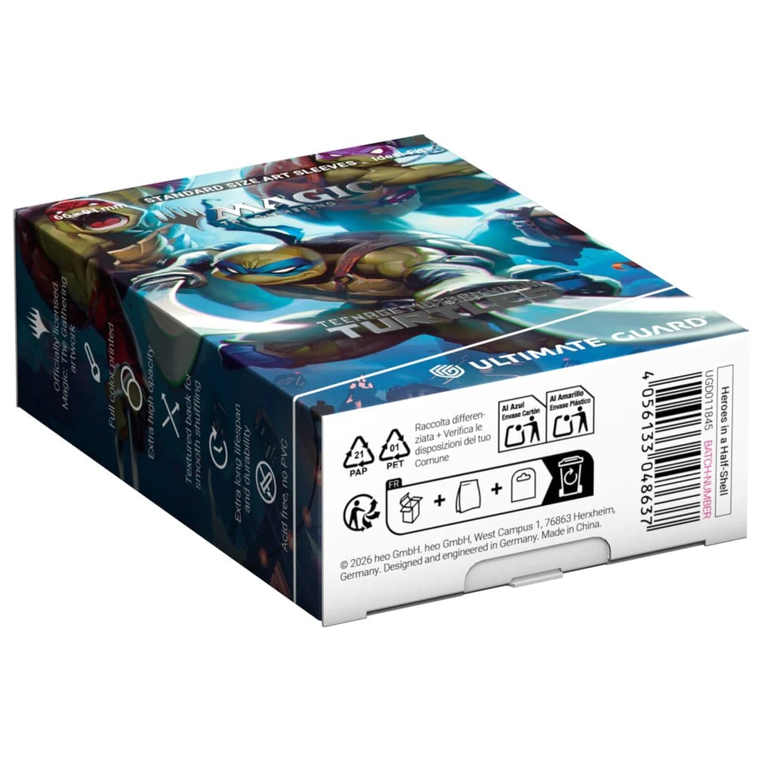 Ultimate Guard Art Sleeves Magic: The Gathering | Teenage Mutant Ninja Turtles - Heroes in a Half Shell kártyavédő fóliák termékfotó