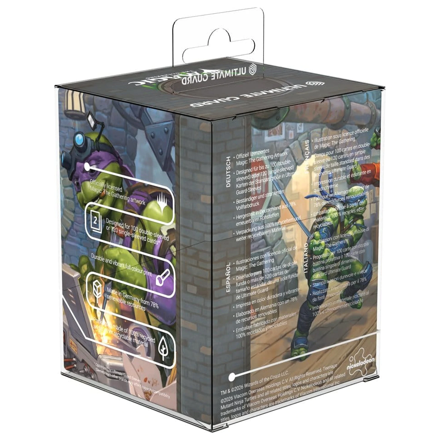 Ultimate Guard RTE Boulder 100+ Magic: The Gathering | Teenage Mutant Ninja Turtles - Teknős Lair termékfotó
