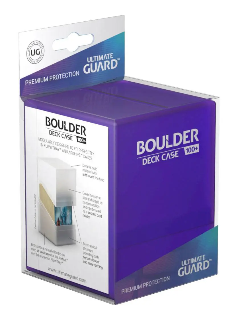 Ultimate Guard Boulder Deck Case 100+ Standardgröße Amethyst termékfotó