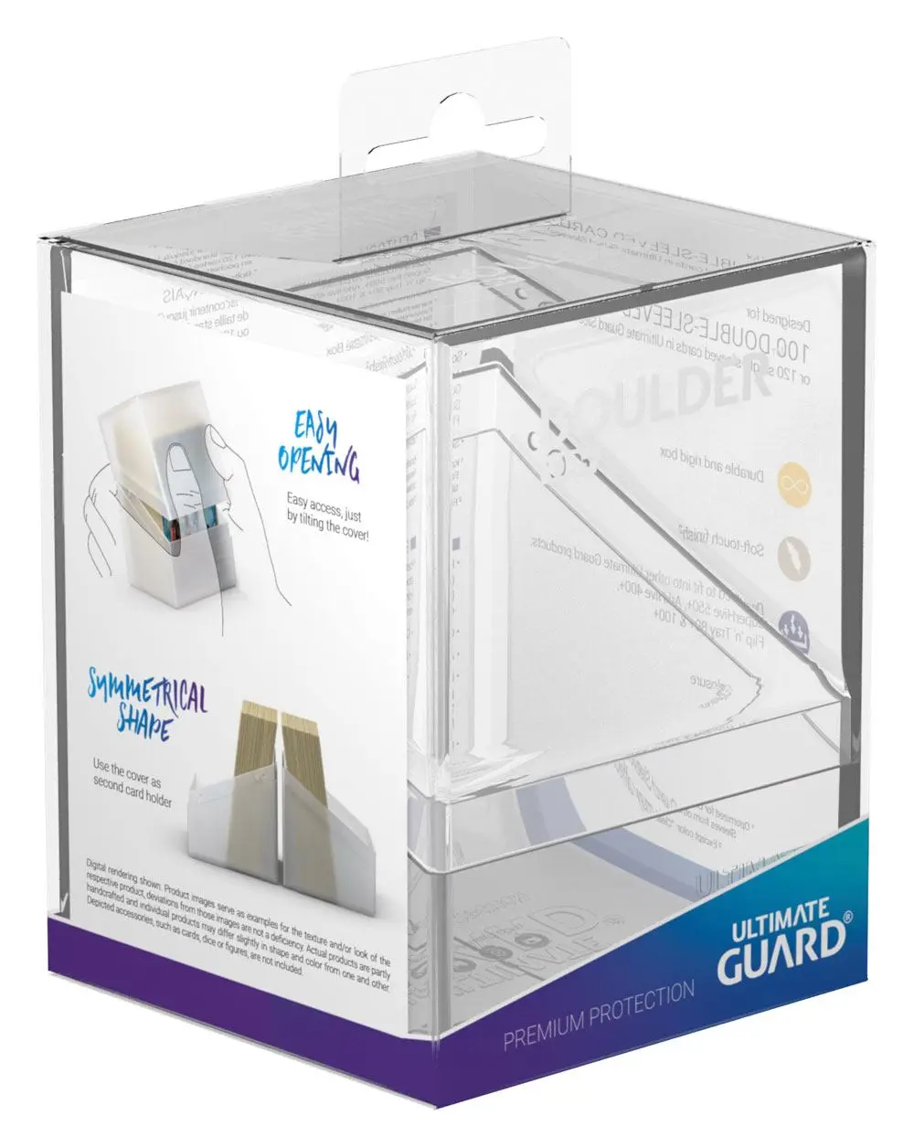 Ultimate Guard Boulder Deck Case 100+ Standard Size Clear termékfotó