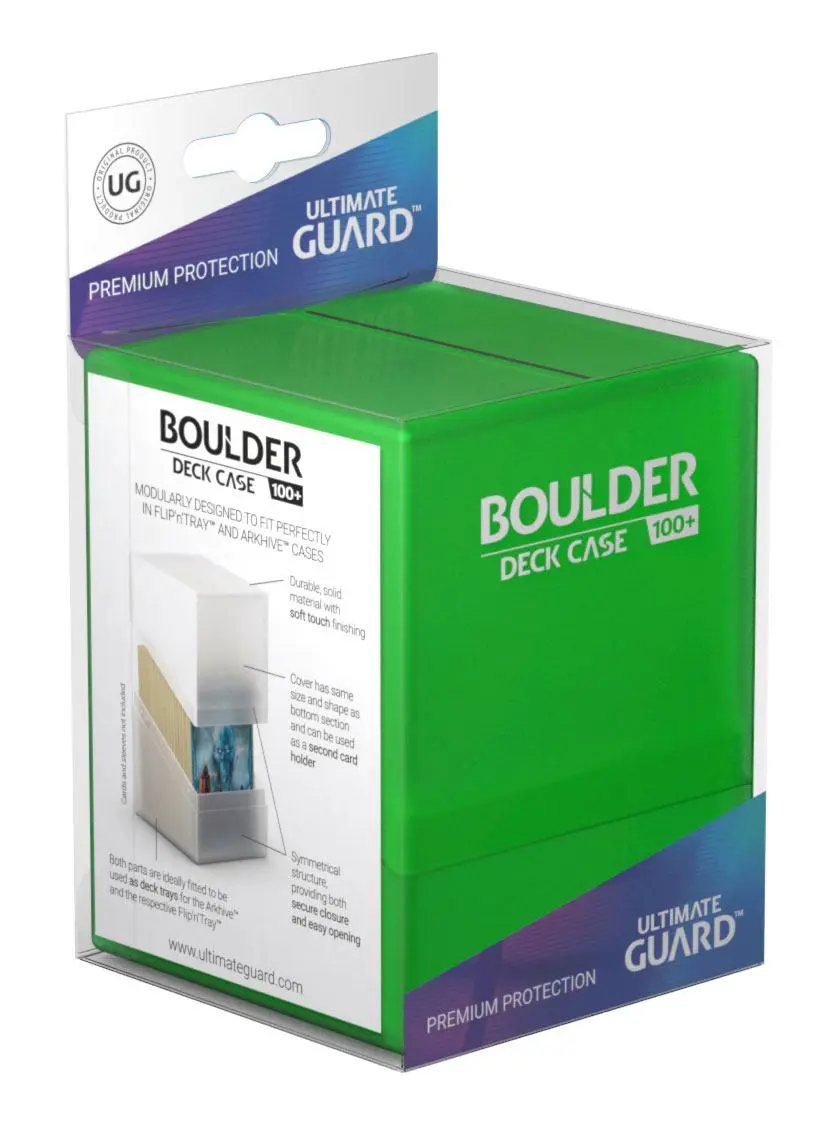 Ultimate Guard Boulder Deck Case 100+ Standardgröße Emerald termékfotó