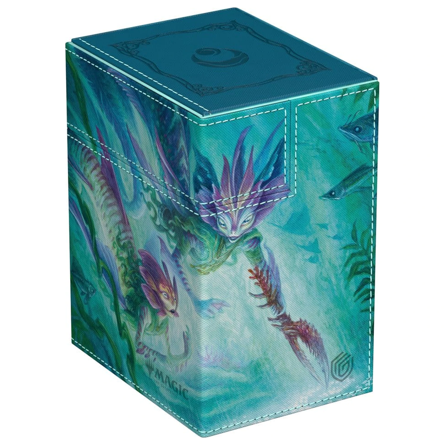 Ultimate Guard Flip'n'Tray 133+ Xenoskin Magic: The Gathering "Lorwyn Eclipsed" - Silvergill Mentor termékfotó