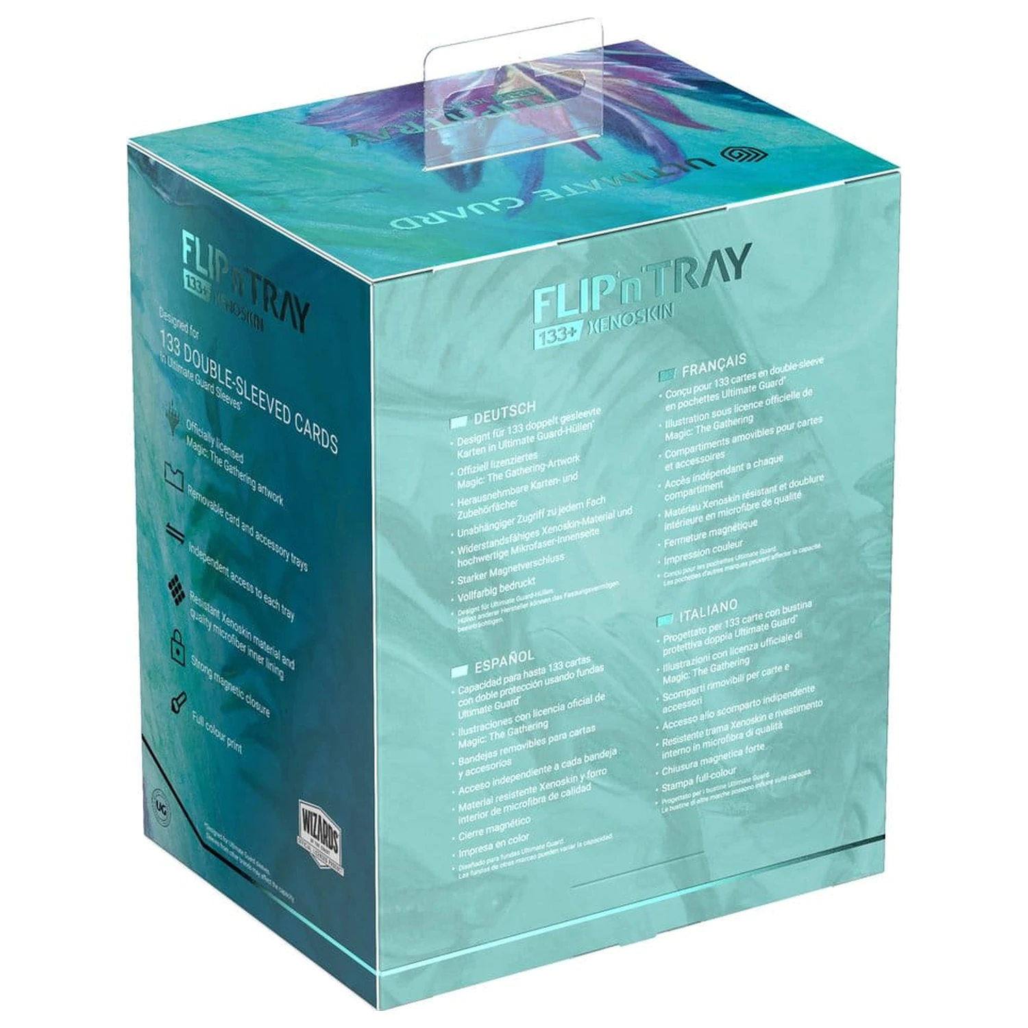 Ultimate Guard Flip'n'Tray 133+ Xenoskin Magic: The Gathering "Lorwyn Eclipsed" - Silvergill Mentor termékfotó