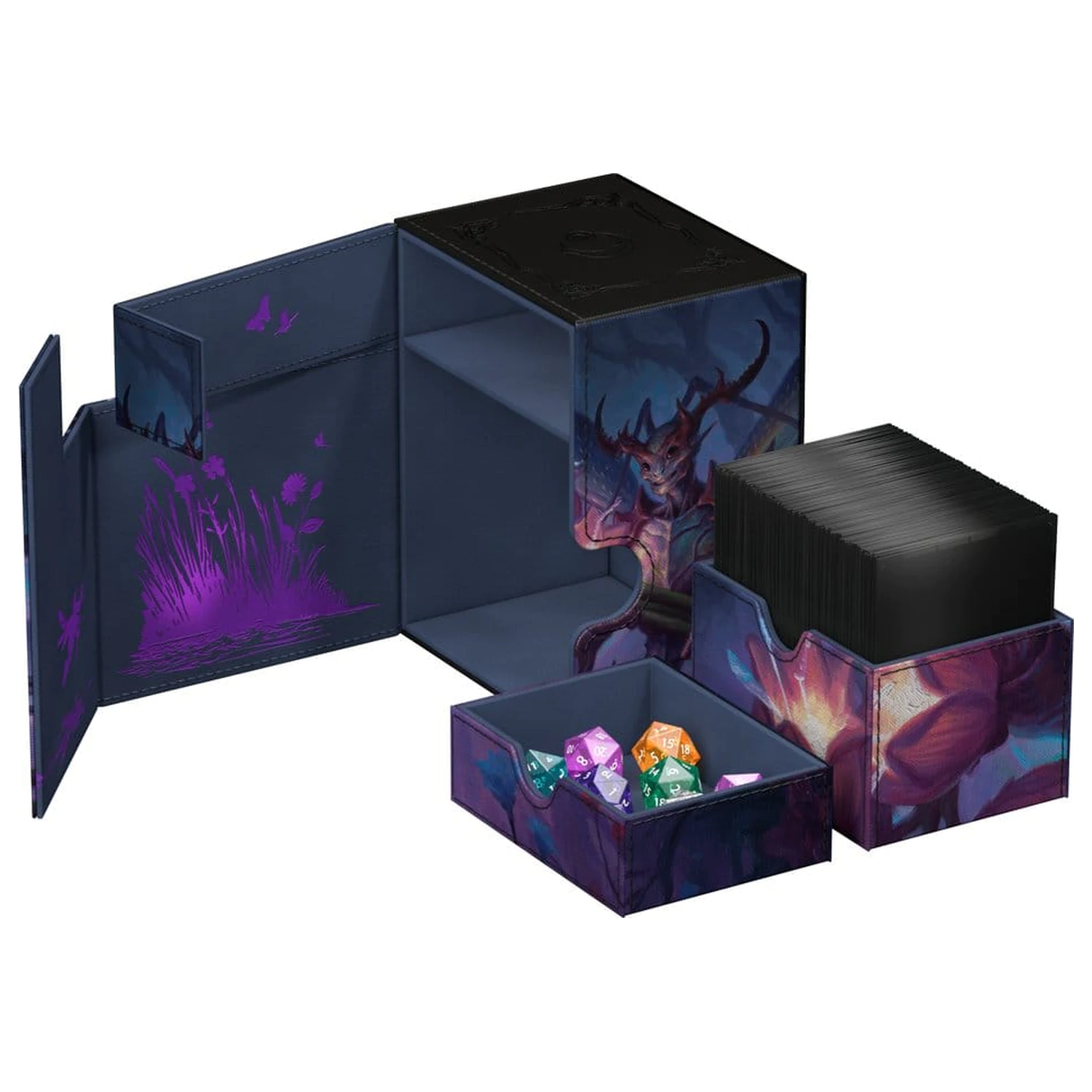 Ultimate Guard Flip'n'Tray 133+ Xenoskin Magic: The Gathering "Lorwyn Eclipsed" - Bitterbloom Bearer termékfotó