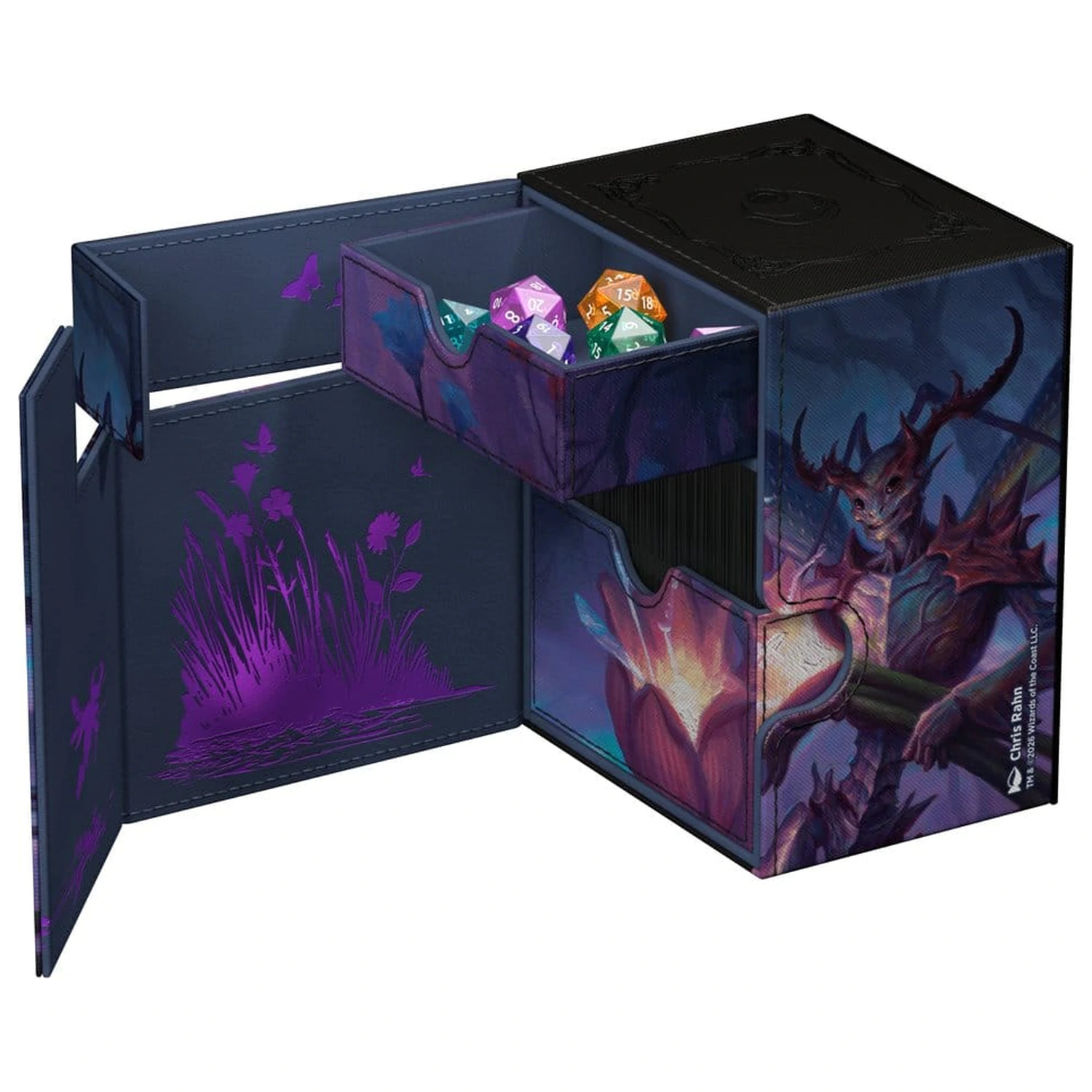 Ultimate Guard Flip'n'Tray 133+ Xenoskin Magic: The Gathering "Lorwyn Eclipsed" - Bitterbloom Bearer termékfotó