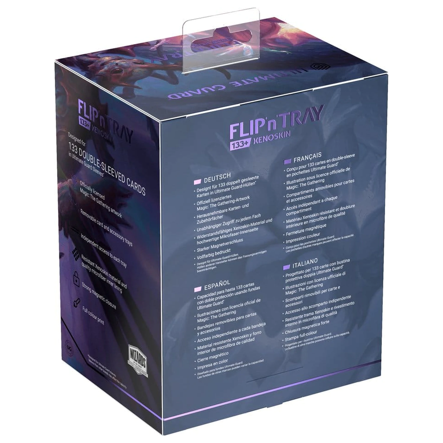 Ultimate Guard Flip'n'Tray 133+ Xenoskin Magic: The Gathering "Lorwyn Eclipsed" - Bitterbloom Bearer termékfotó
