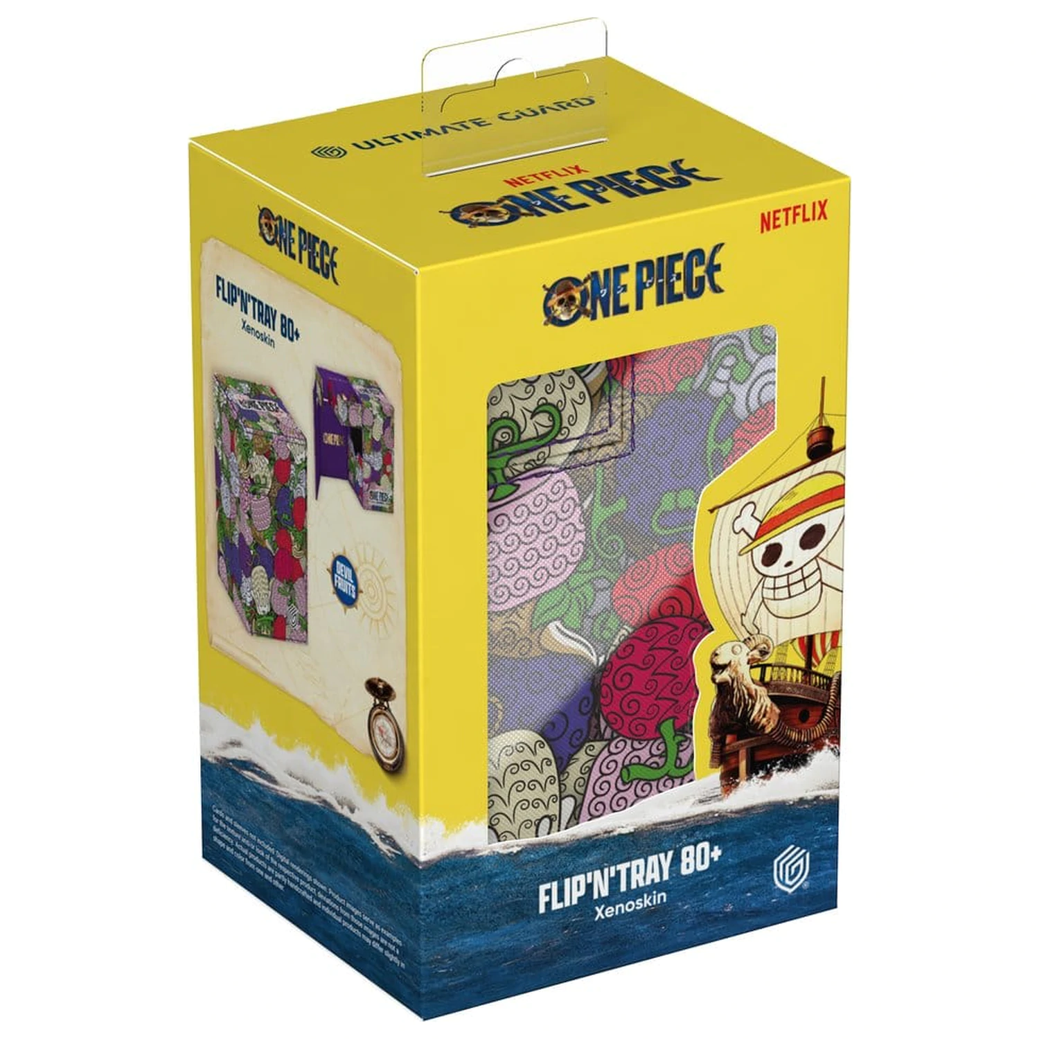 Ultimate Guard Flip'n'Tray 80+ Xenoskin One Piece - Devil Fruits termékfotó