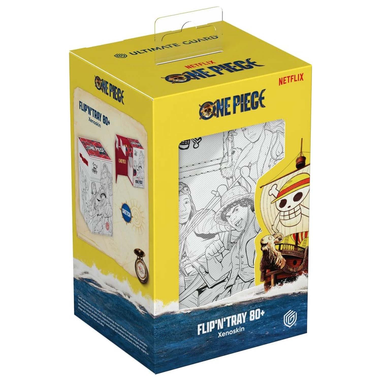Ultimate Guard Flip'n'Tray 80+ Xenoskin One Piece - Sketch termékfotó