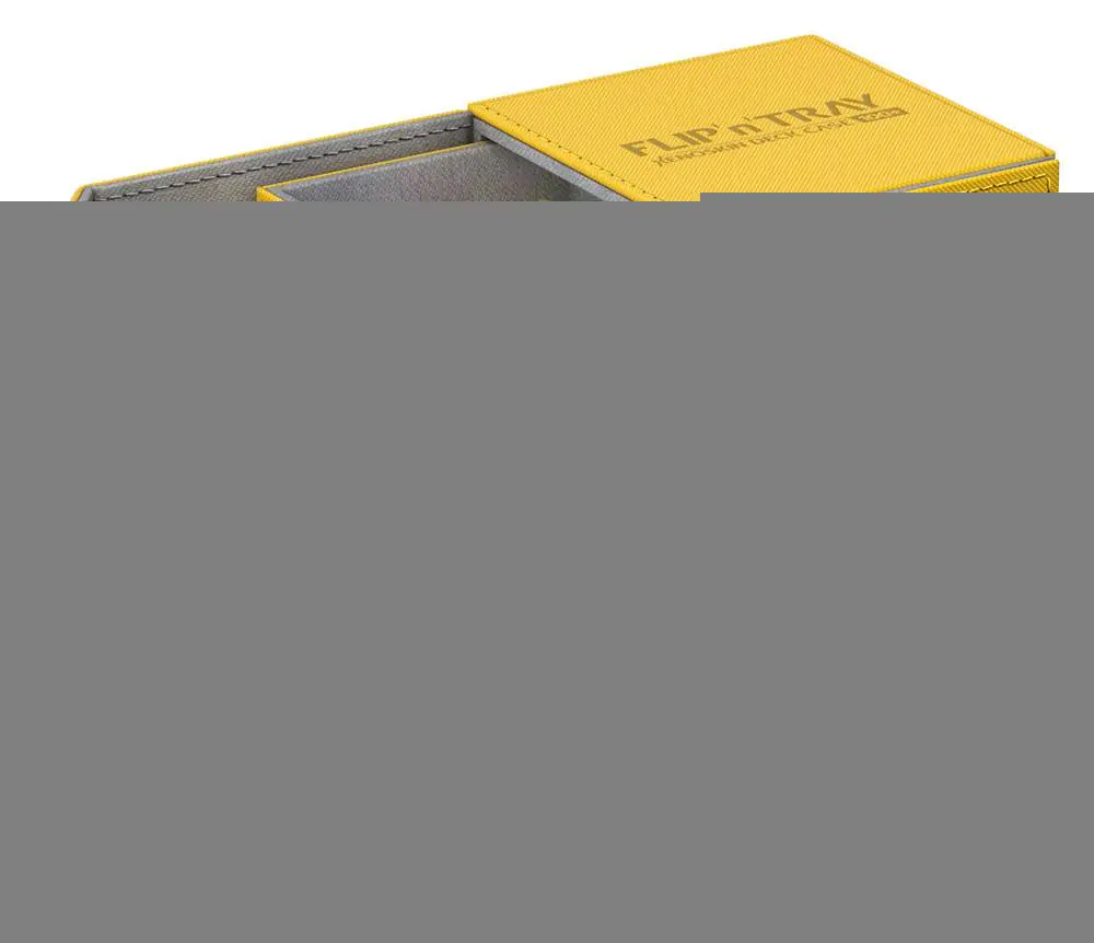 Ultimate Guard Flip´n´Tray  Deck Case 100+ Standard Size XenoSkin Amber termékfotó