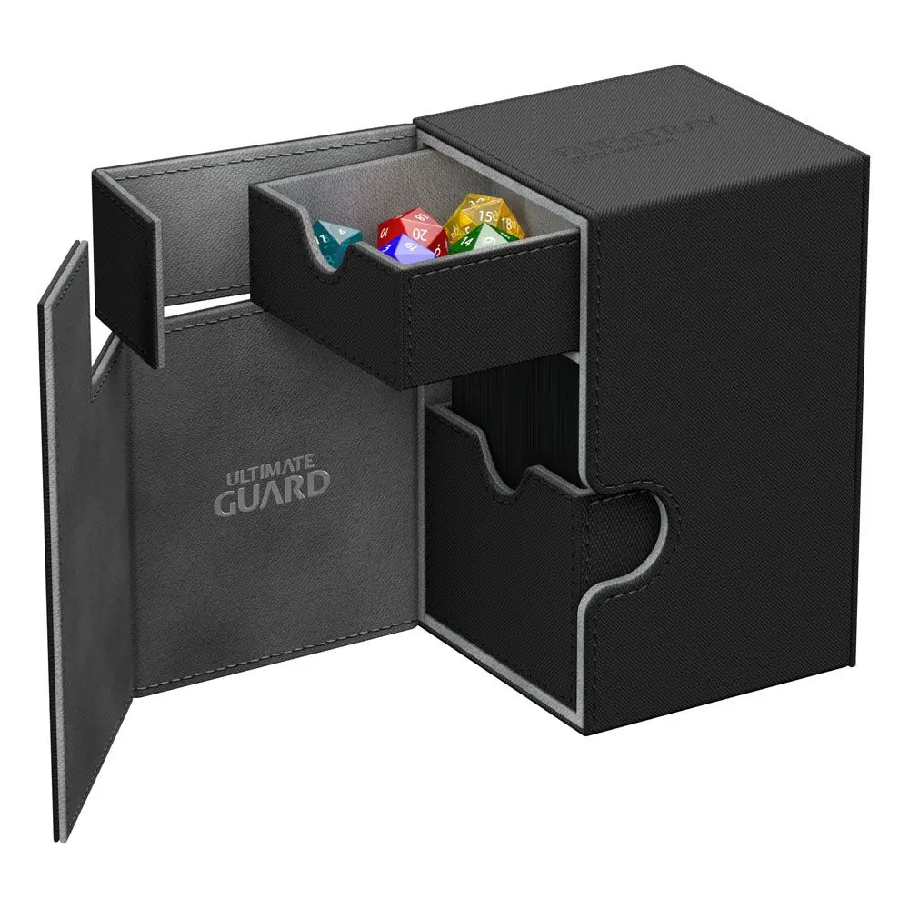 Ultimate Guard Flip´n´Tray Deck Case 100+ Standard Size XenoSkin Black termékfotó
