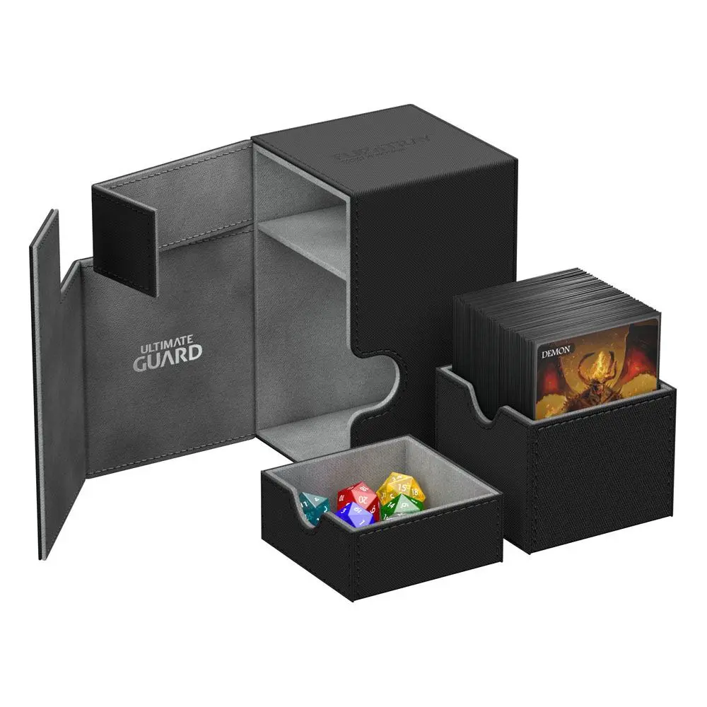 Ultimate Guard Flip´n´Tray Deck Case 100+ Standard Size XenoSkin Black termékfotó