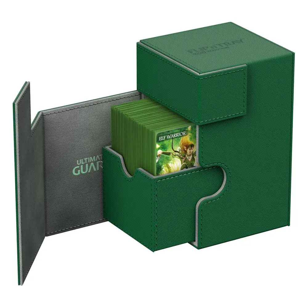 Ultimate Guard Flip´n´Tray Deck Case 100+ Standard Size XenoSkin Green termékfotó