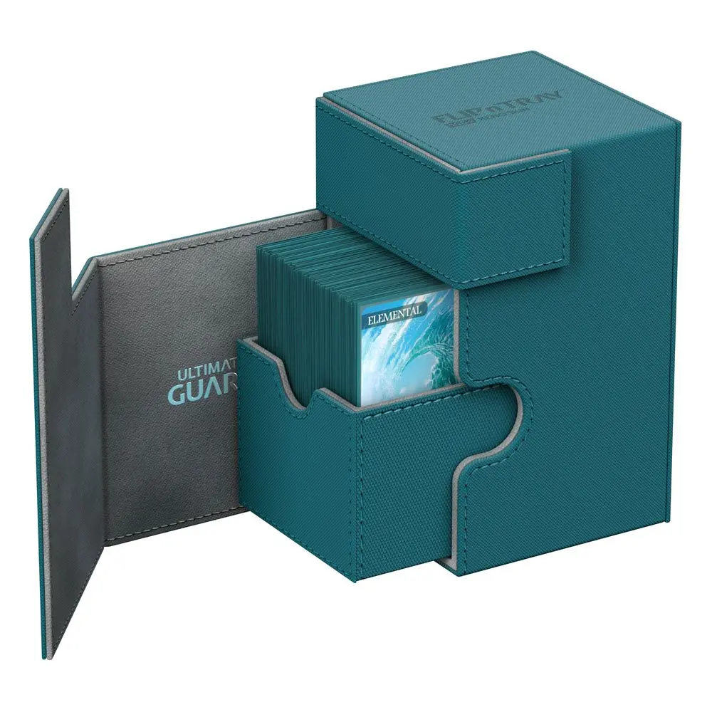 Ultimate Guard Flip´n´Tray Deck Case 100+ Standard Size XenoSkin Petrol Blue termékfotó