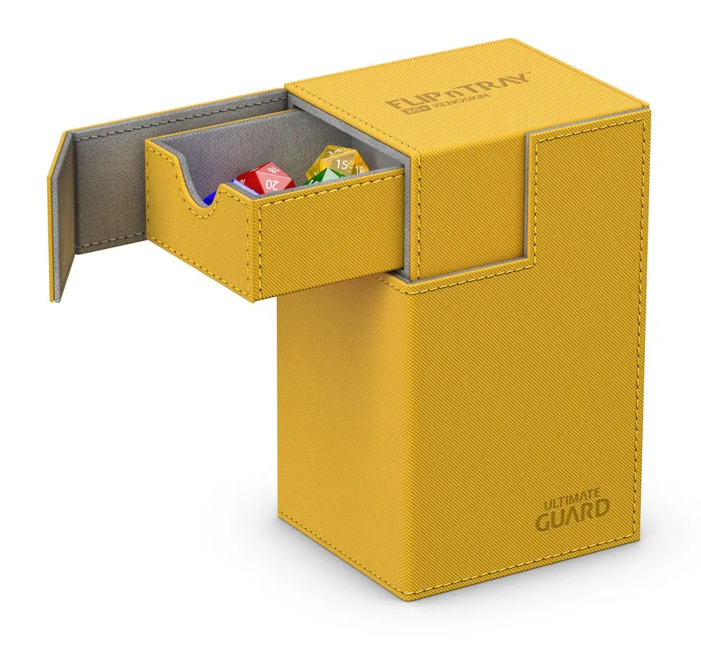 Ultimate Guard Flip´n´Tray Deck Case 80+ Standard Size XenoSkin Amber termékfotó