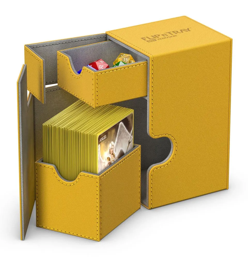 Ultimate Guard Flip´n´Tray Deck Case 80+ Standard Size XenoSkin Amber termékfotó