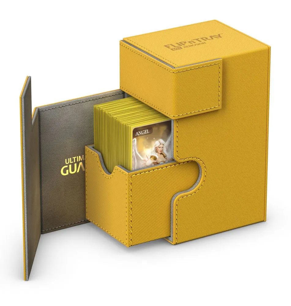Ultimate Guard Flip´n´Tray Deck Case 80+ Standard Size XenoSkin Amber termékfotó