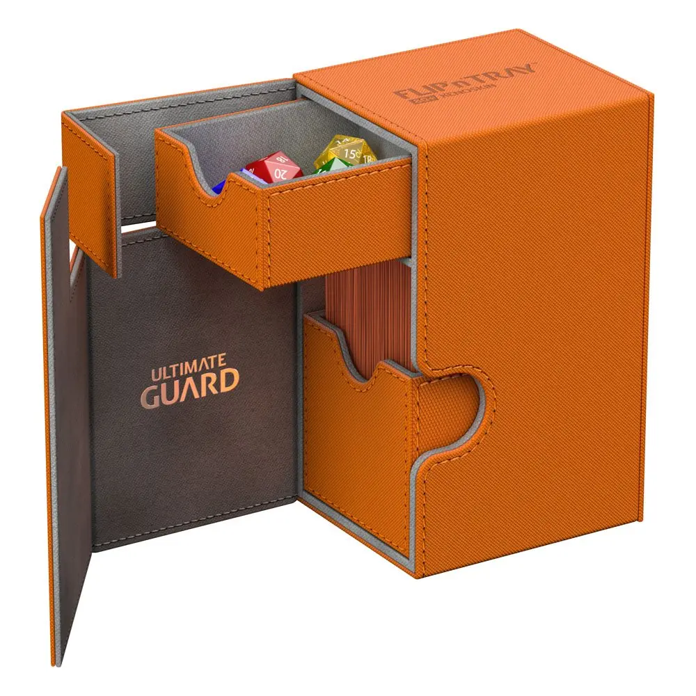 Ultimate Guard Flip´n´Tray Deck Case 80+ Standard Size XenoSkin Orange termékfotó