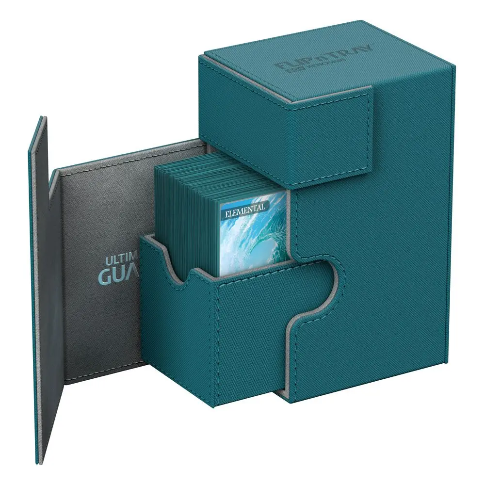 Ultimate Guard Flip´n´Tray Deck Case 80+ Standard Size XenoSkin Petrol Blue termékfotó