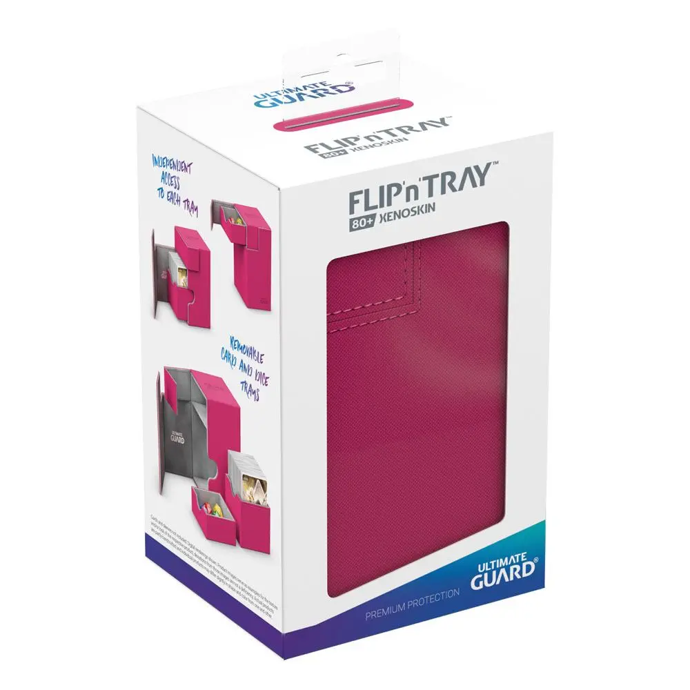 Ultimate Guard Flip´n´Tray Deck Case 80+ Standard Size XenoSkin Pink termékfotó